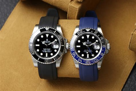 rolex rubber strap straps|Rolex rubber strap for submariner.